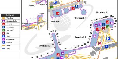 SVO terminal hartă