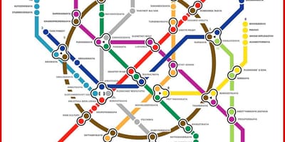 Metro moscova hartă în limba rusă